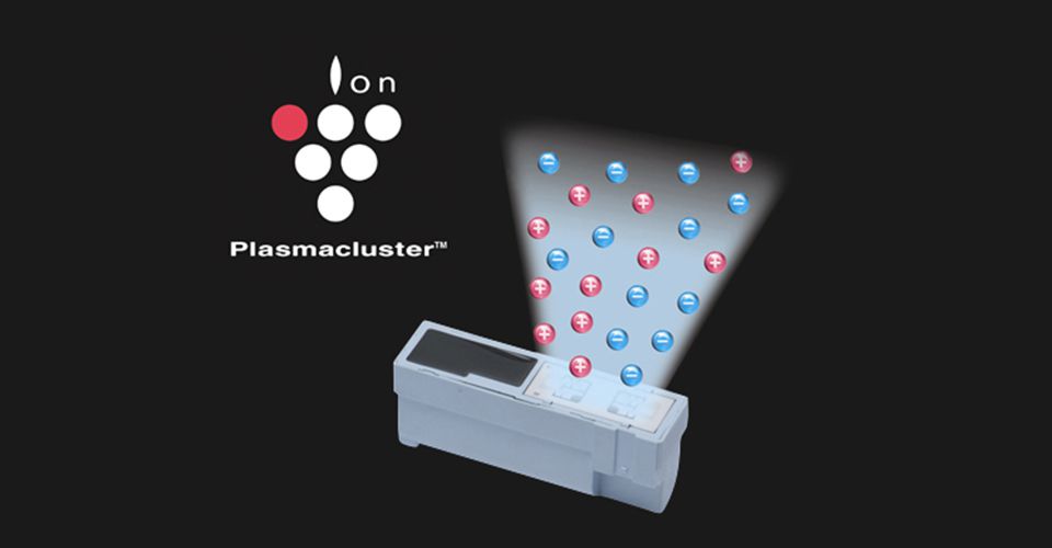 המחשת טכנולוגיית היונים Plasmacluster של Sharp
