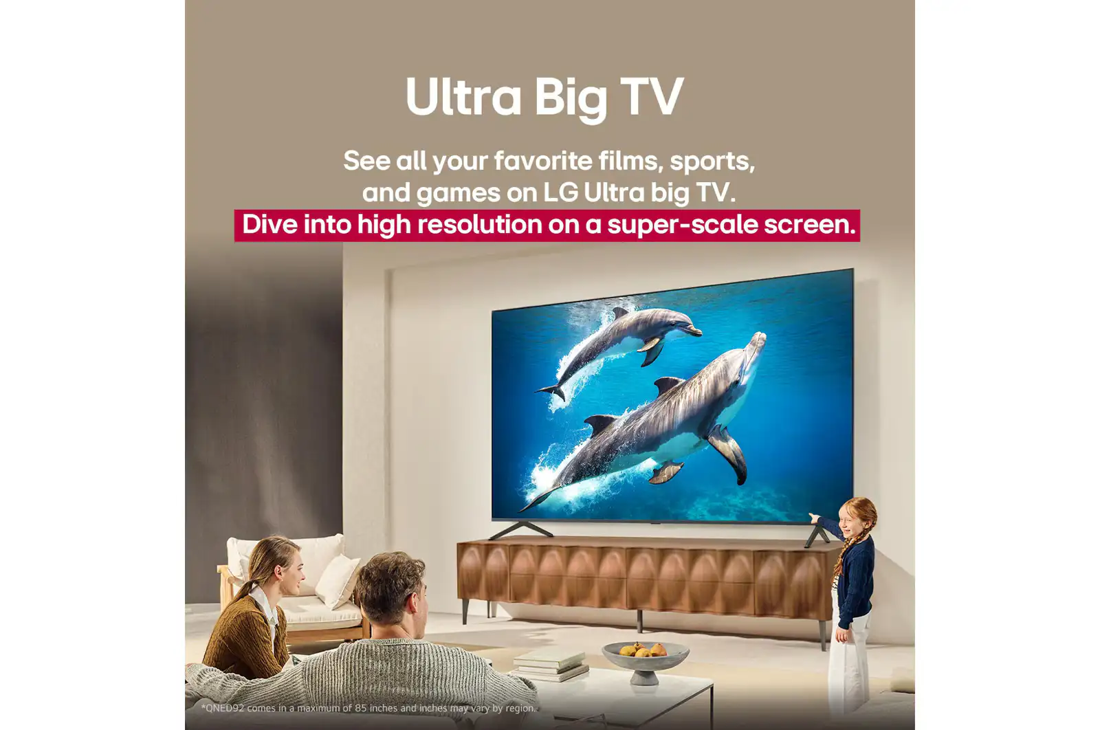 LG 85QNED93A6A - מעבד AI חכם α8 Gen2 מעבד α8 AI Gen2 בטלוויזיית LG 85QNED93A6A