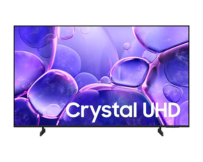 Samsung U8000F Crystal UHD - הטלוויזיה שתשנה את חווית הצפייה שלך | 50 אינץ' סמסונג 2025 טלוויזיה Samsung Crystal UHD סדרת U8000F מראה כללי | טלוויזיה סמסונג 4K