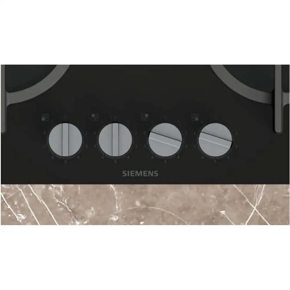 Siemens EP6A6HI10Y IQ500 - כיריים גז 4 להבות זכוכית שחורה | יבואן רשמי Siemens EP6A6HI10Y IQ500 - כיריים גז 4 להבות זכוכית שחורה | יבואן רשמי