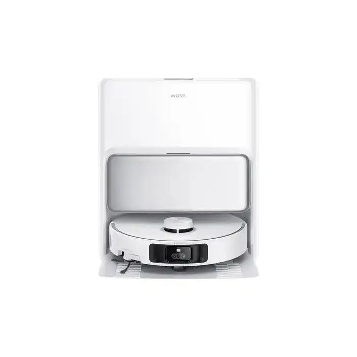 MOVA P50 Pro Ultra מערכת תחזוקה עצמית מערכת ריקון אבק וניקוי עצמי MOVA P50 Pro Ultra