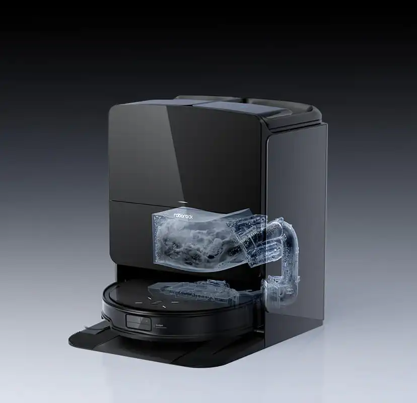 Roborock Saros 10R - Dock 4.0 Roborock Saros 10R תחנת עגינה ומיכל מים