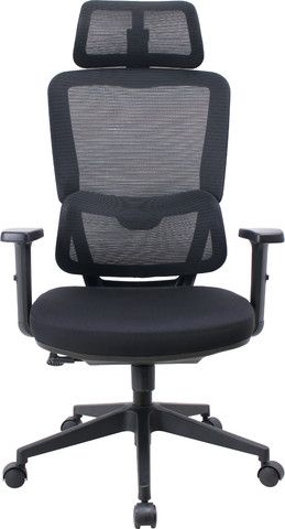 כיסא מנהל ארגונומי ATHER עם גב רשת גבוה ומשענת ראש מתכווננת