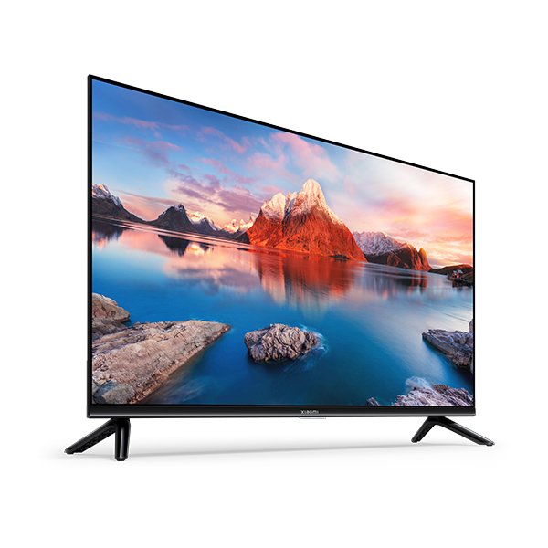 עיצוב דק ונקי - Xiaomi TV A Pro 32 Xiaomi TV A Pro 32 בזווית צד עם מסגרת דקה