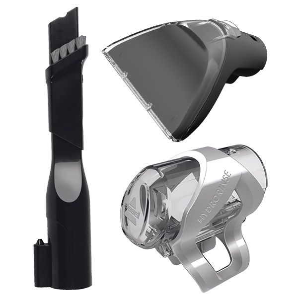 מיכלים נשלפים במכונת ניקוי Bissell SpotClean Cordless 3681N מים נקיים ומים מלוכלכים