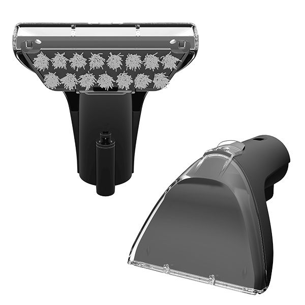 3 פעולות במכשיר אחד Bissell SpotClean Cordless 3681N פעולת התזה קירצוף ושאיבה במכונת ניקוי ריפודים Bissell SpotClean Cordless 3681N