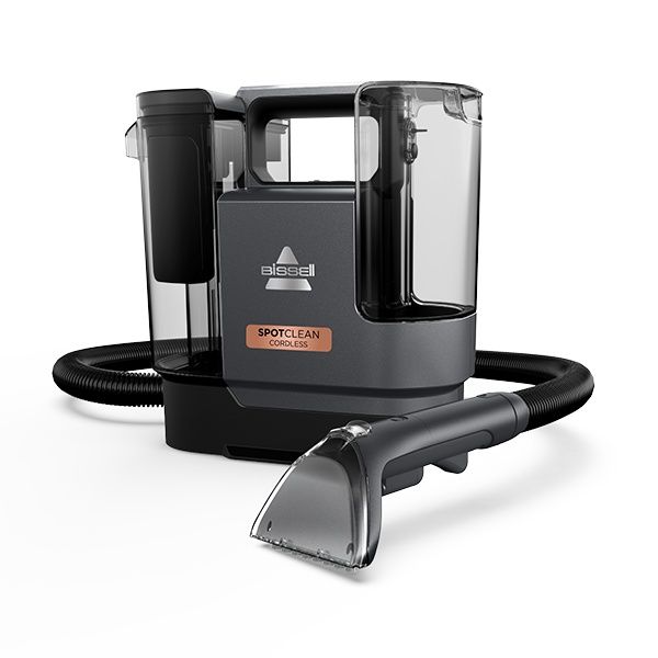 Bissell SpotClean Cordless 3681N מכונת ניקוי אלחוטית 3 ב-1 מכונת ניקוי ריפודים אלחוטית Bissell SpotClean Cordless 3681N לניקוי ספות שטיחים וריפודי רכב