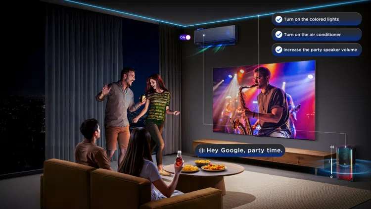 מערכת הפעלה חכמה וריכוז תוכן מותאם אישית Google TV