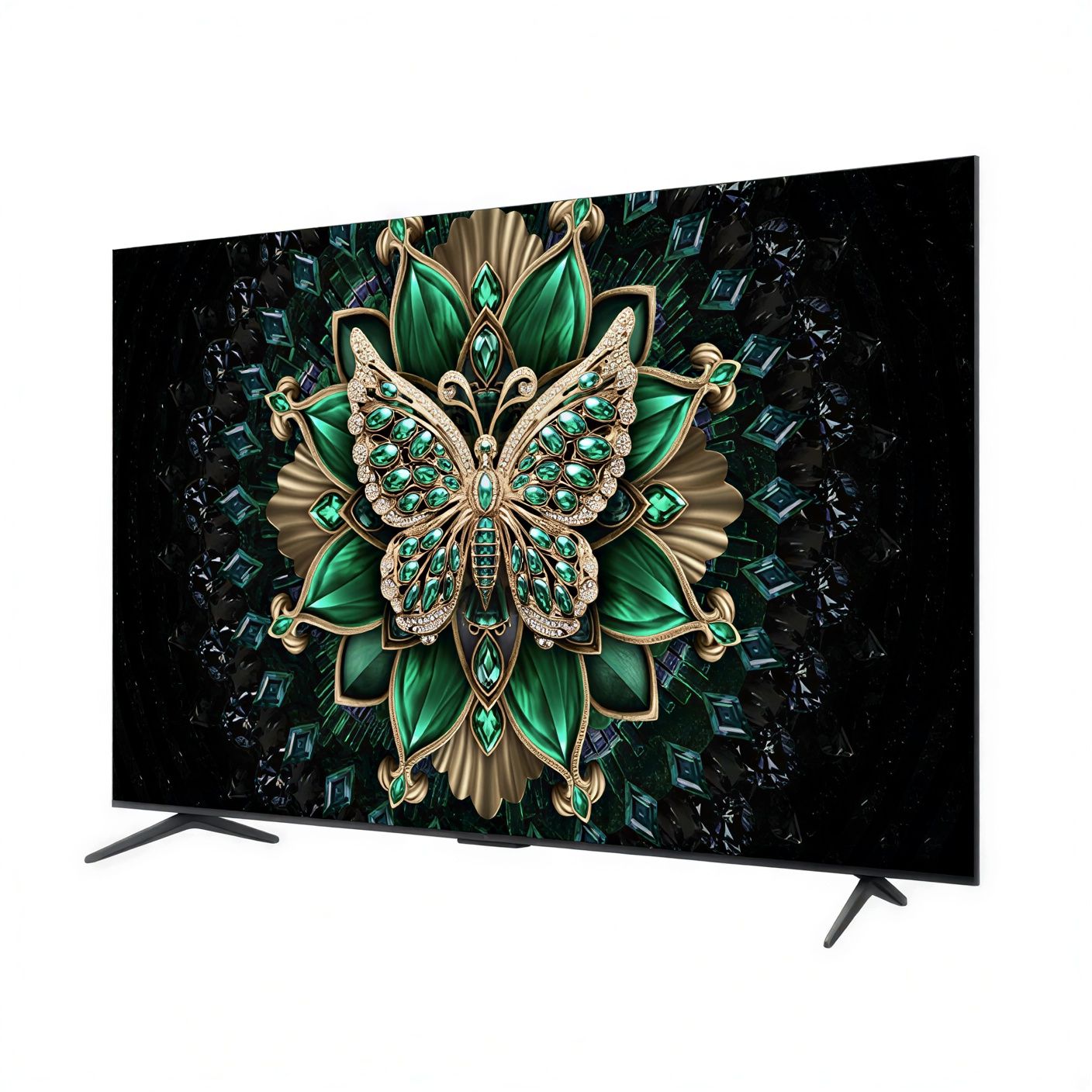 QD-MiniLED technology TCL 55Q6C המחשת טכנולוגיית QD MiniLED בטלוויזיה TCL 55Q6C
