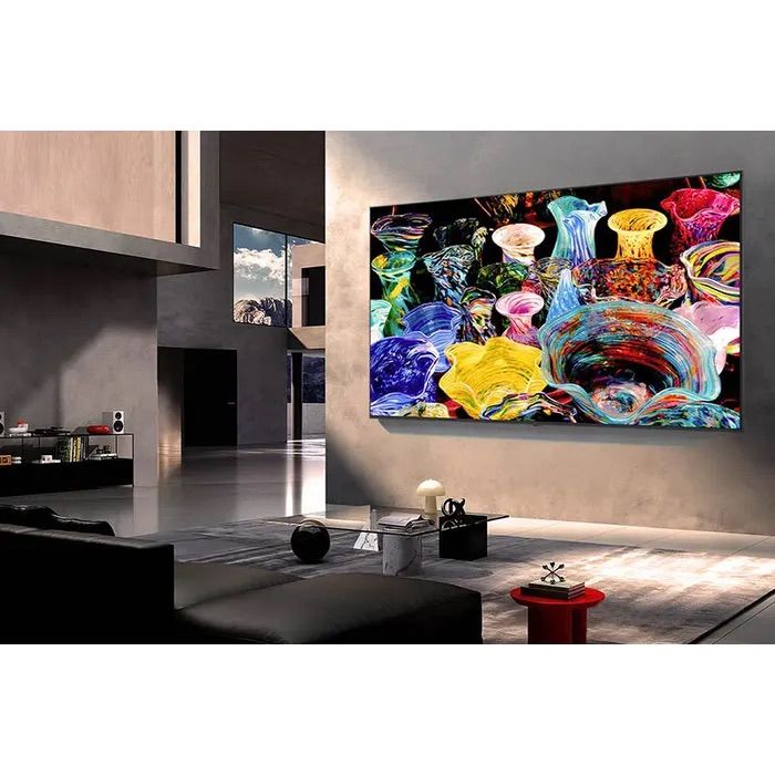 תמונת אווירה LG 75MRGB85B6C Mini RGB evo AI בסלון