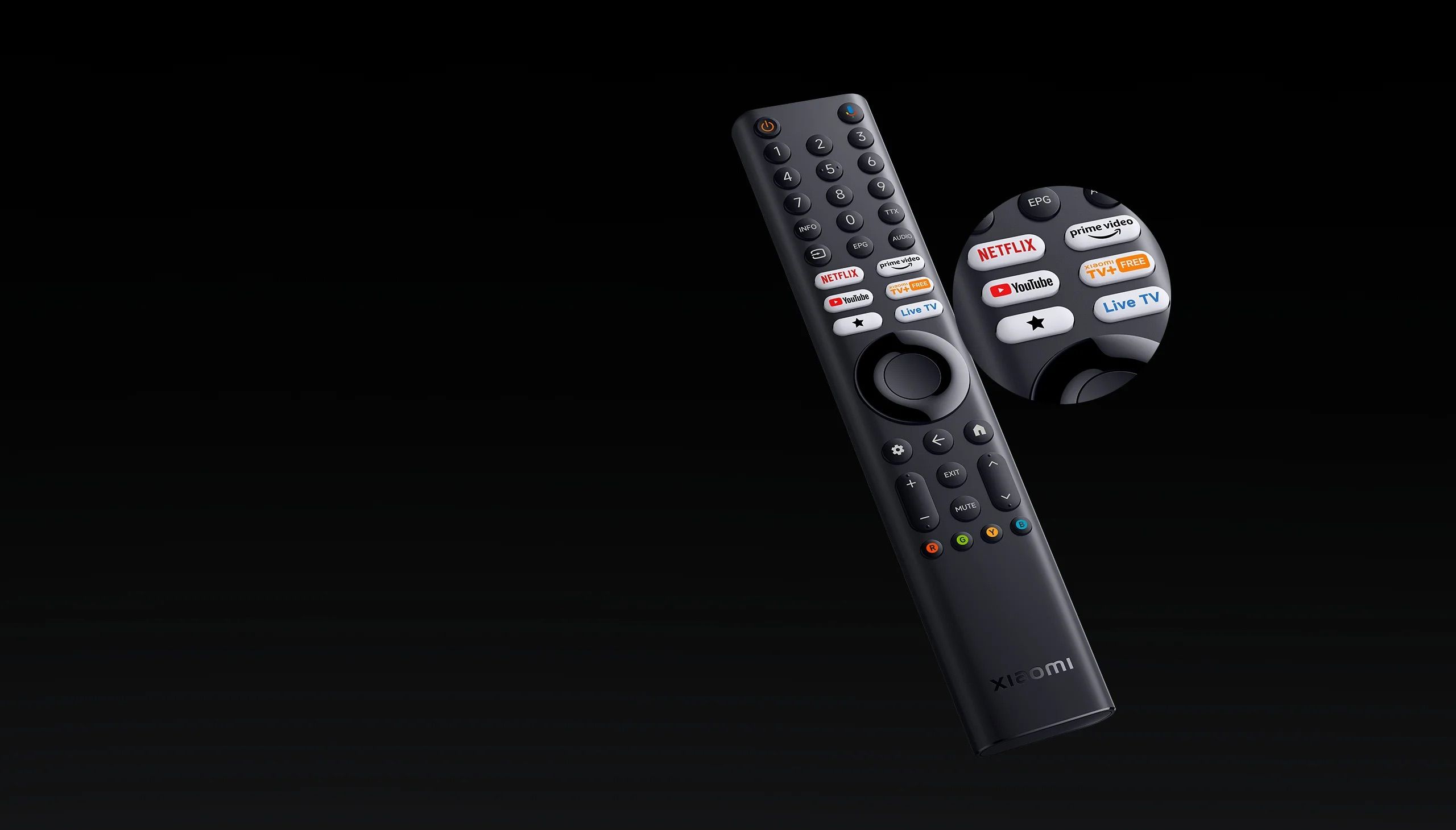 שלט Xiaomi TV S Mini LED L98MC-SME 2026 שלט Bluetooth לטלוויזיה Xiaomi TV S Mini LED L98MC-SME 2026