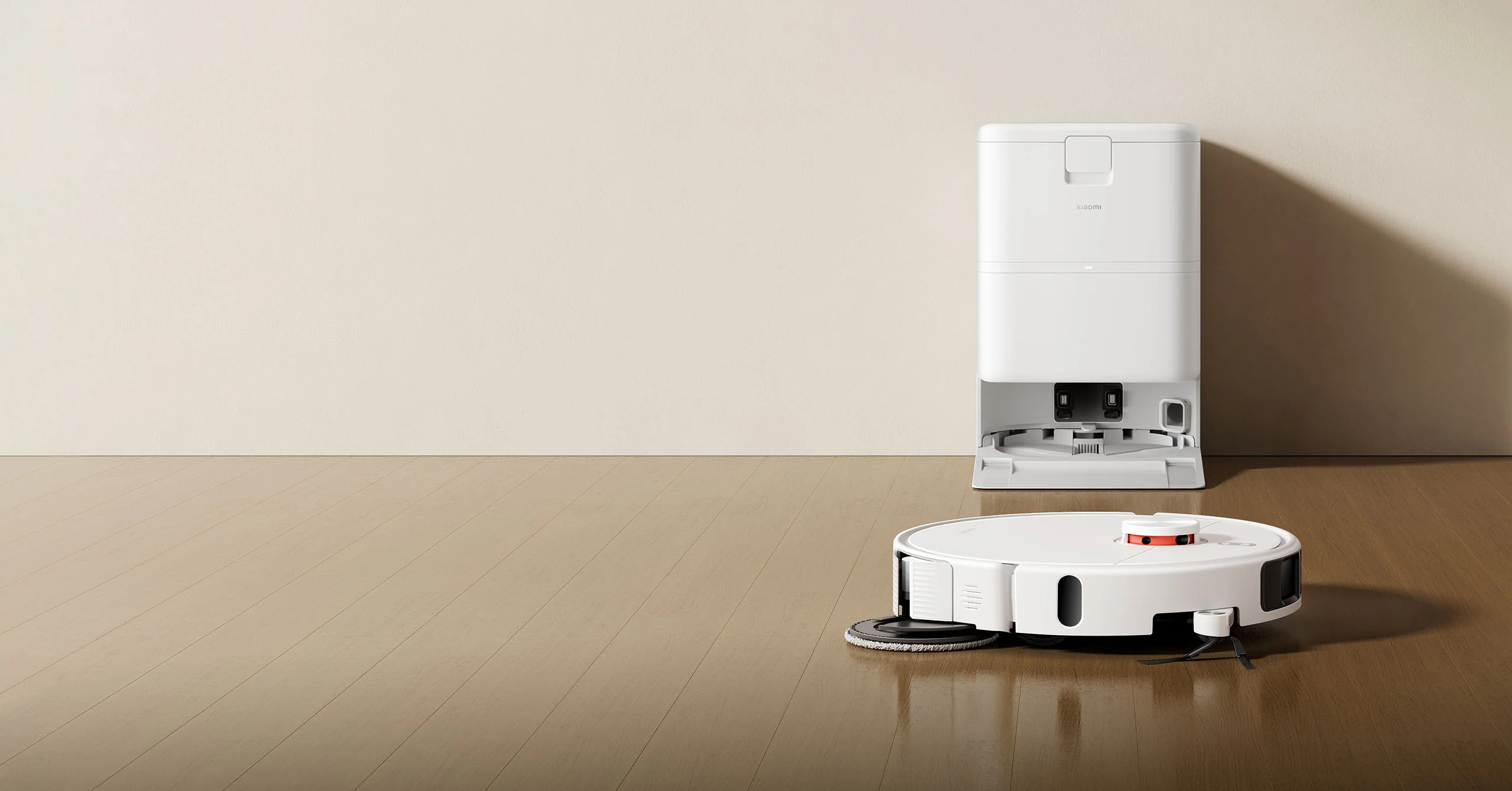 Xiaomi Robot Vacuum H50 Pro OV42GL שואב אבק רובוטי שוטף Xiaomi Robot Vacuum H50 Pro עם תחנת בסיס