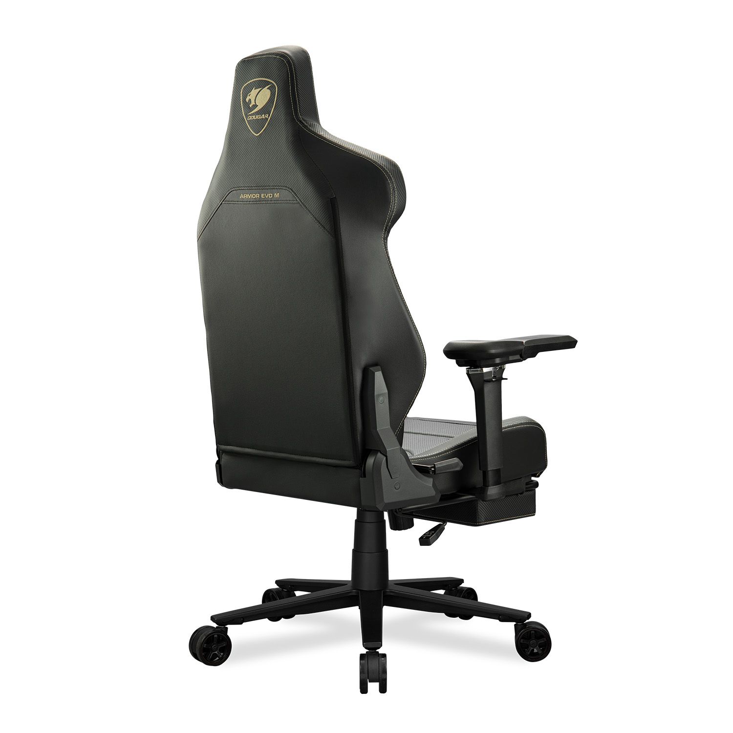 COUGAR ARMOR EVO M GOLD מבט אחורי גב כיסא COUGAR ARMOR EVO M GOLD