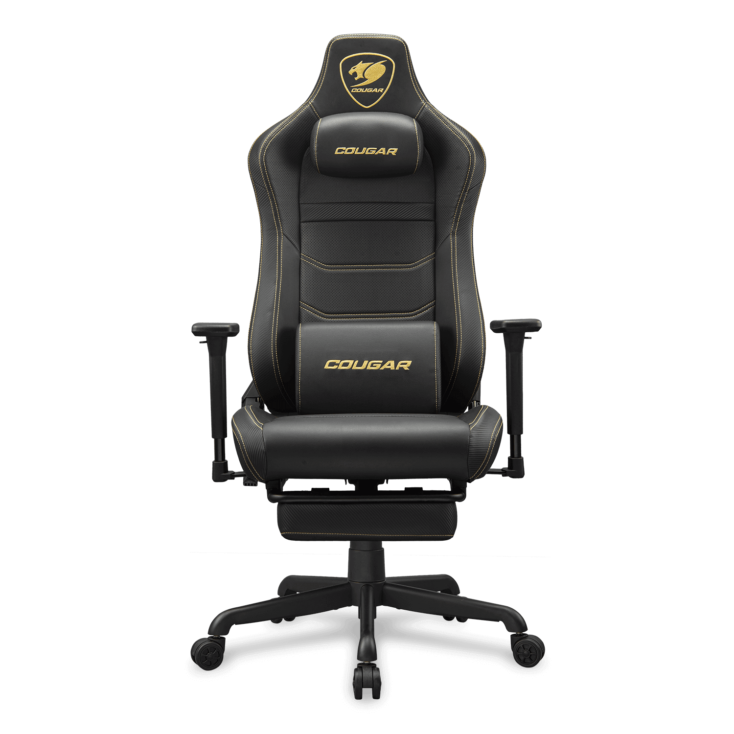 COUGAR ARMOR EVO S GOLD מבט קדמי כיסא גיימינג COUGAR ARMOR EVO S GOLD מבט קדמי