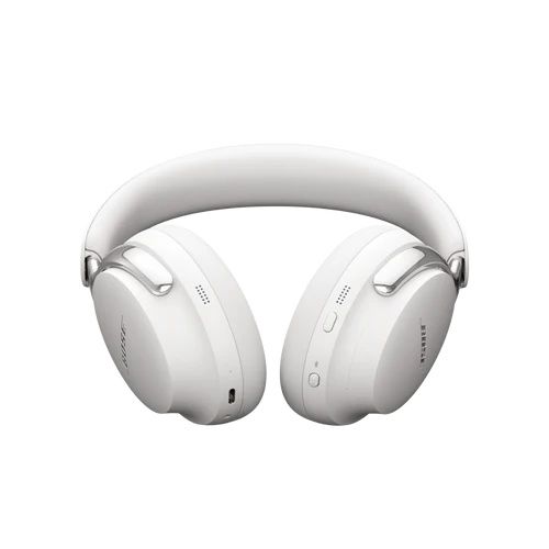 Bose QuietComfort Ultra Headphones 2nd Gen White Premium Design אוזניות Bose QuietComfort Ultra Headphones דור שני בצבע לבן בעיצוב פרימיום