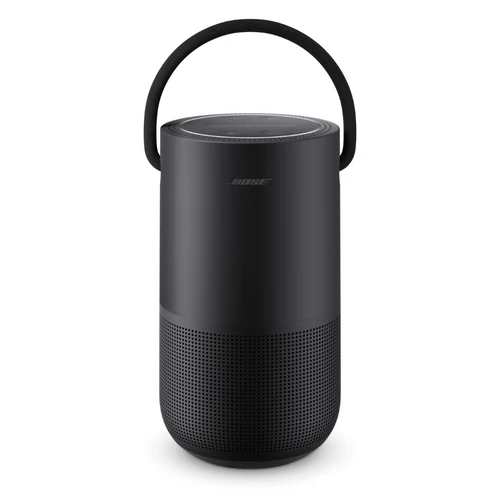 Bose Portable Smart Speaker עם סאונד 360 מעלות רמקול חכם נייד Bose Portable Smart Speaker בצבע שחור