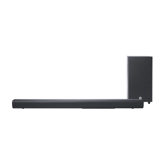 JBL Cinema SB580 סאונדבר 440W עם סאב אלחוטי מקרן קול JBL Cinema SB580 עם סאב וופר אלחוטי 440W