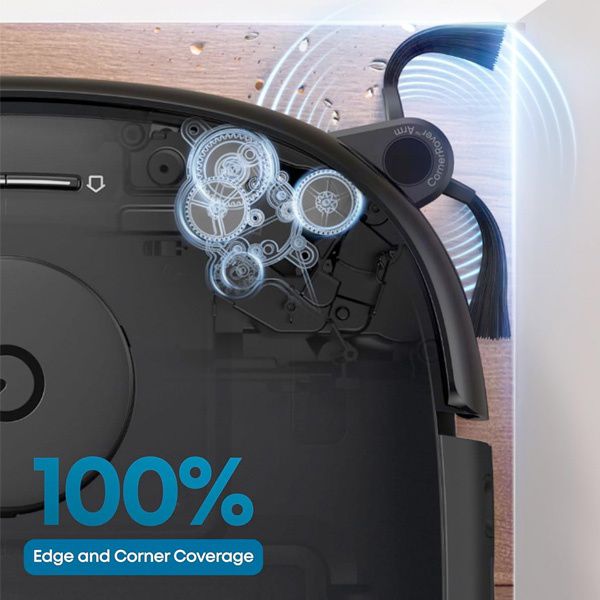 eufy Omni E25 - ניקוי קצוות מושלם שואב רובוטי eufy Omni E25 בניקוי קצוות ופינות