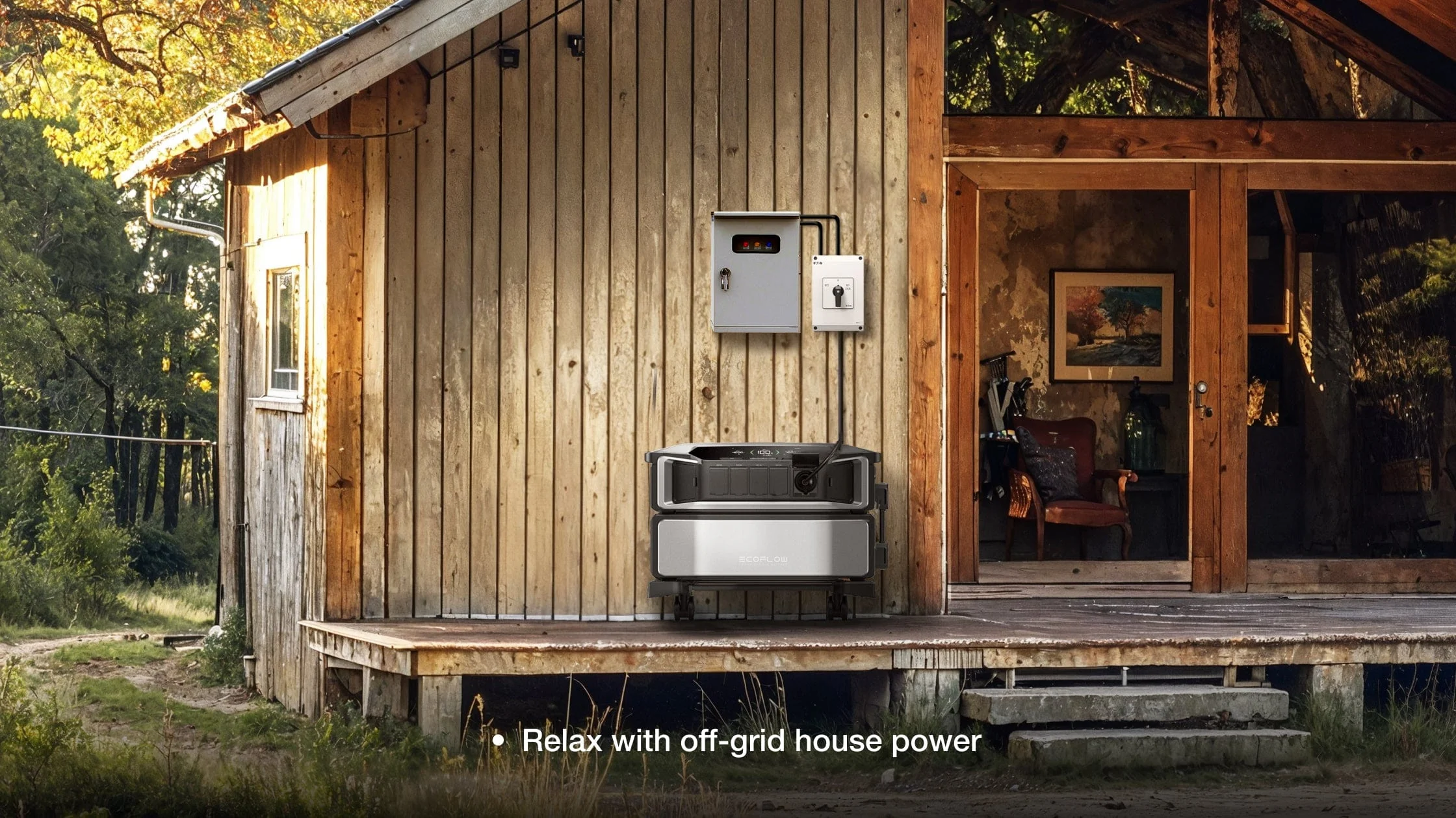 EcoFlow DELTA Pro Ultra למערכת Off Grid