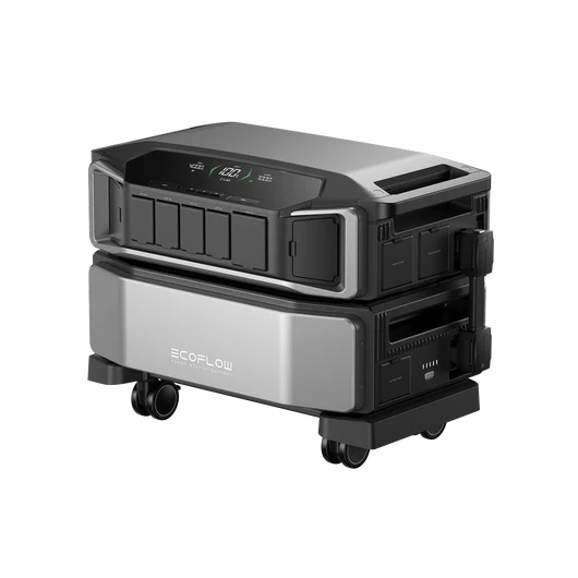 מערכת גיבוי EcoFlow DELTA Pro Ultra עם ממיר וסוללת 6144Wh