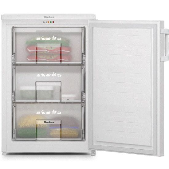 Blomberg FNE-1533P – אחסון נוח ויעיל מגירות אחסון במקפיא Blomberg FNE-1533P