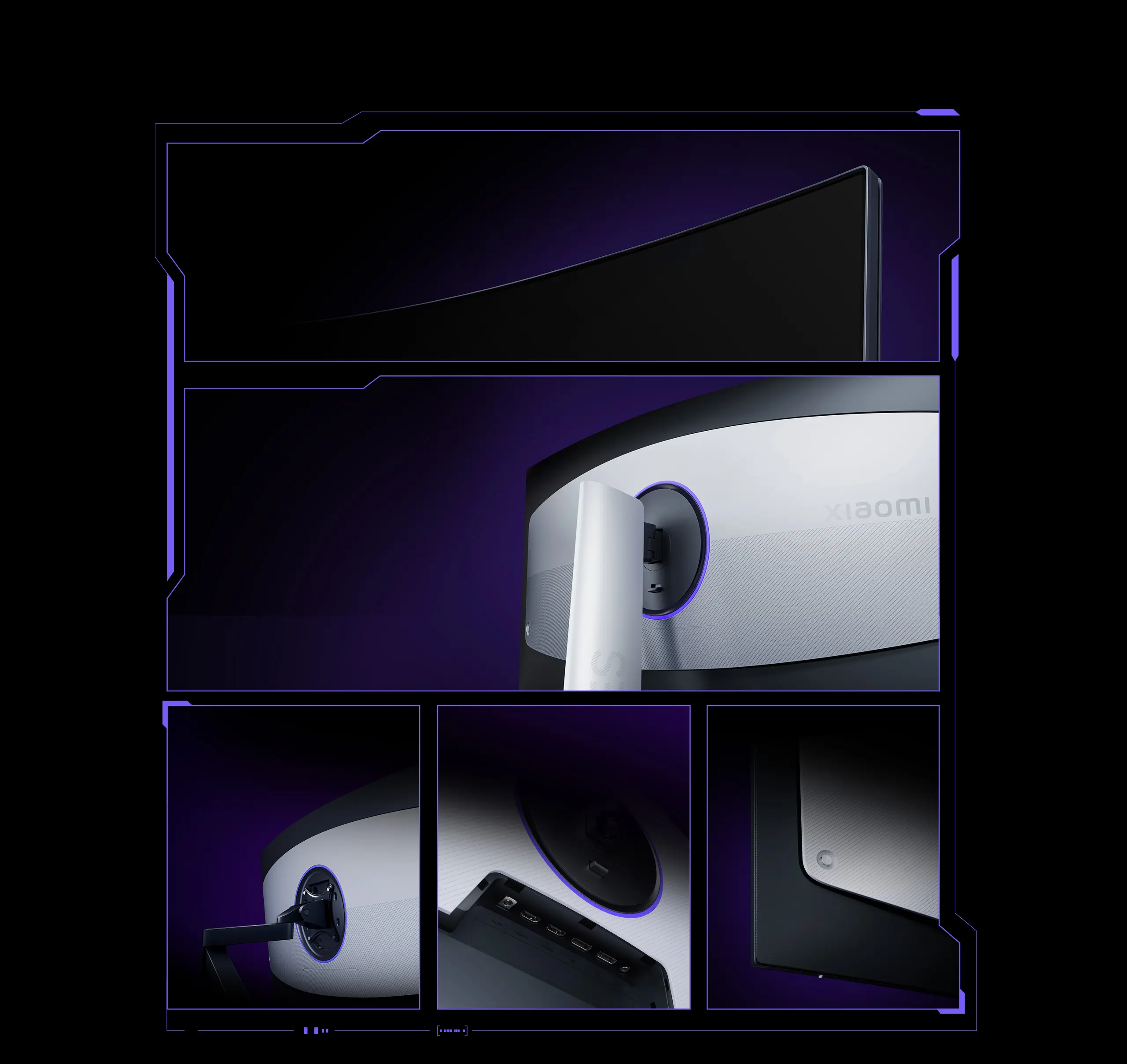 עיצוב Xiaomi Curved Gaming Monitor G34WQi