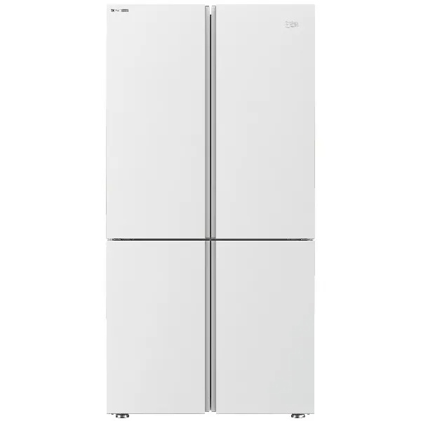 מקרר 4 דלתות BEKO GN1406223GW בגימור זכוכית לבנה