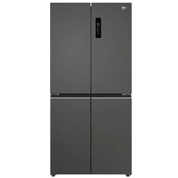 מקרר 4 דלתות BEKO GN91601DX נירוסטה מושחרת 601 ליטר תמונה ראשית