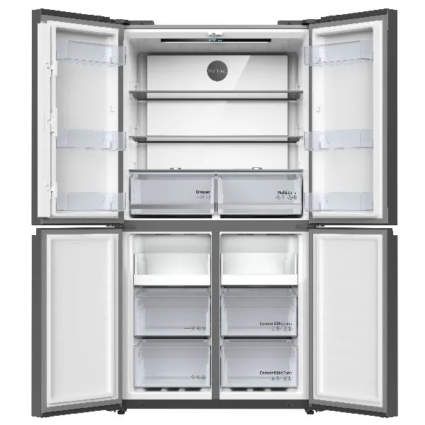 מקרר BEKO GN91601XP מצב פתוח וחלוקה פנימית BEKO GN91601XP מצב פתוח חלוקה פנימית של מקרר 4 דלתות