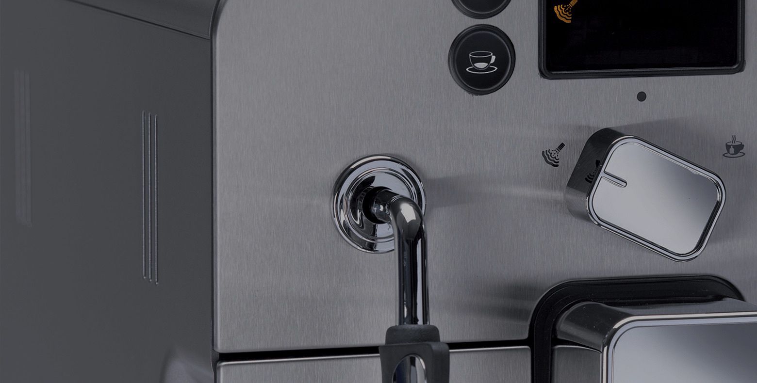 Gaggia Brera Silver – מכונת אספרסו אוטומטית עם מטחנה קרמית מכונת אספרסו Gaggia Brera Silver עם מטחנה קרמית אינטגרלית ו־5 דרגות טחינה