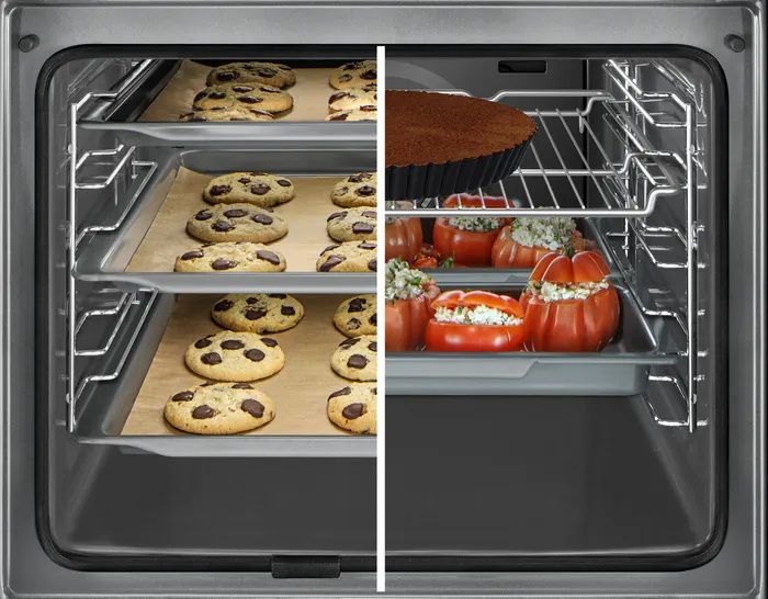 Bosch HBA571BB4 – אפייה אחידה בשלושה מפלסים עם מערכת אוויר חם 3D Bosch HBA571BB4 – אפייה במגשים מרובים עם אוויר חם 3D