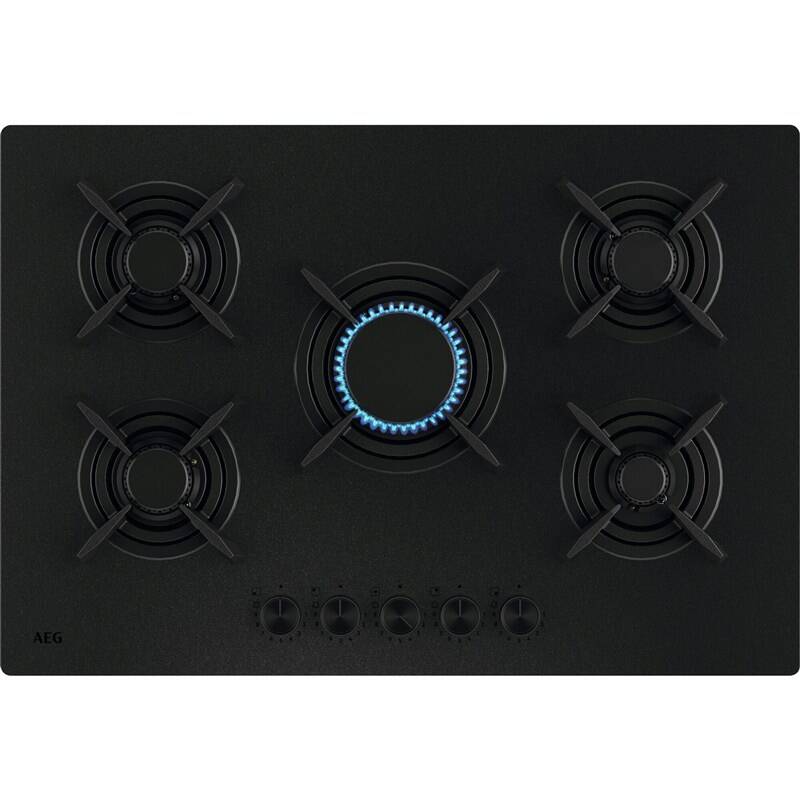כיריים גז שחור מט AEG HKB75423NL סדרה 7000 תמונה ראשית