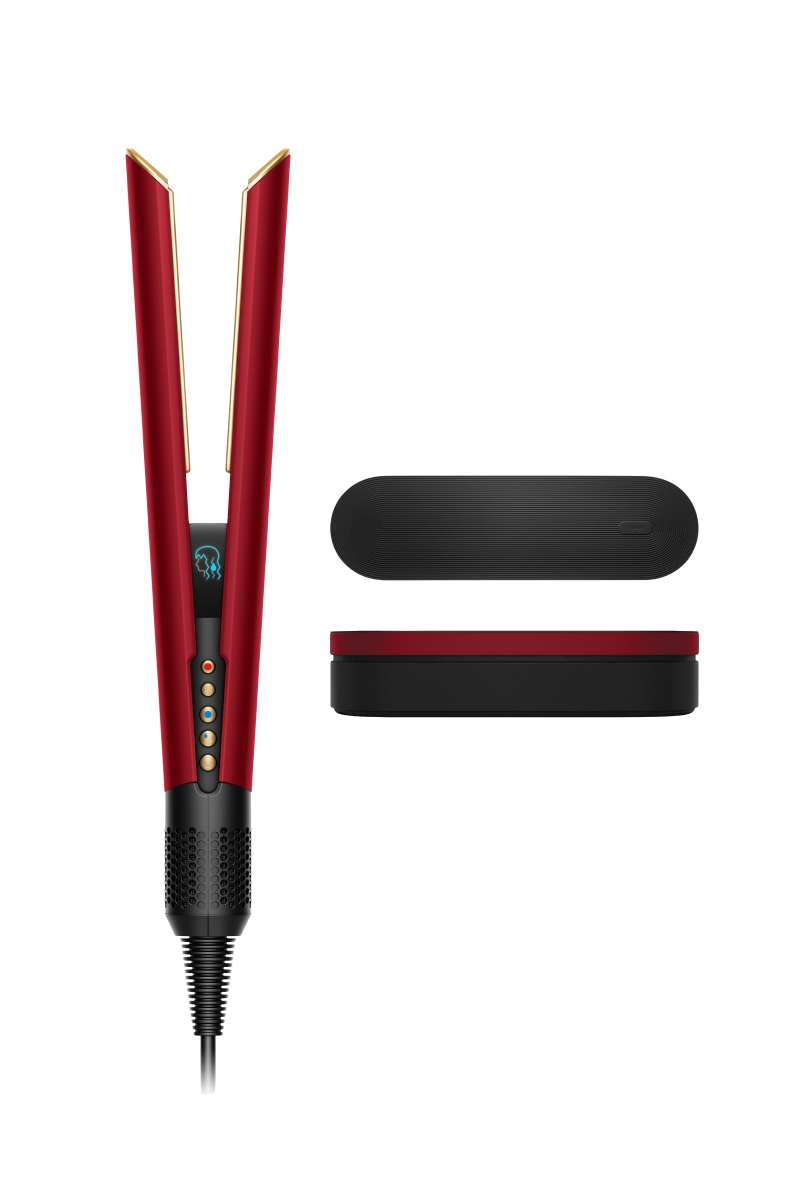 Dyson Airstrait HT01 אדום קטיפה גולד