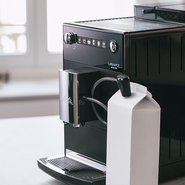 Melitta Latticia OT Black מקציפה חלב במערכת Latte Perfection