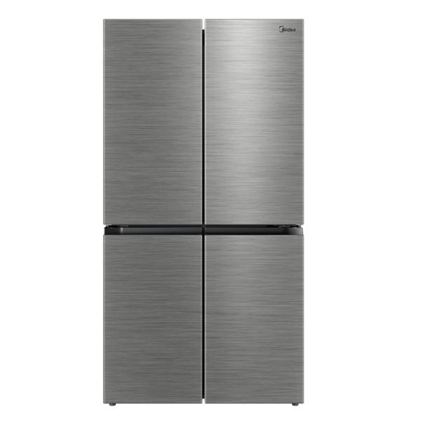 מקרר Midea MDRM923CIL46M ארבע דלתות בגימור נירוסטה מוברשת