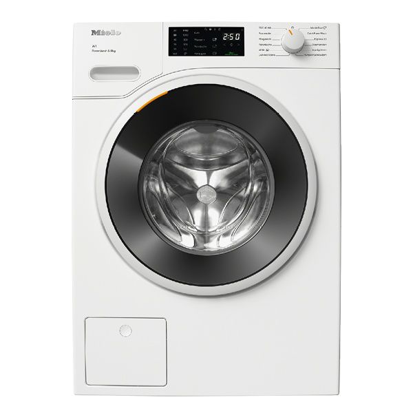 Miele WWB360 WCS – מכונת כביסה פתח חזית 8 ק Miele WWB360 WCS מכונת כביסה פתח חזית – מבט חזיתי