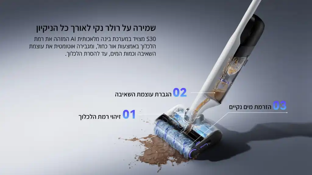 מפרט טכני וביצועים של Narwal S30