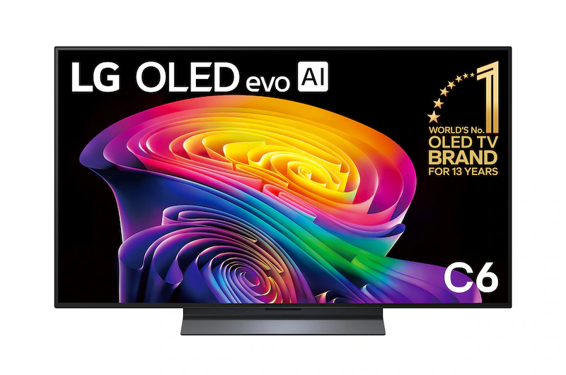 LG OLED48C66LA OLED evo C6 48 inch טלוויזיה LG OLED evo 48 אינץ דגם OLED48C66LA תמונה ראשית