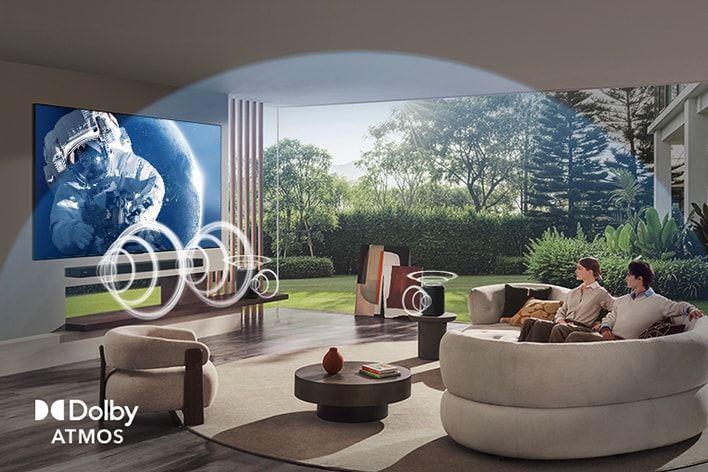 LG OLED65CS6VA Dolby Atmos Dolby Atmos בטלוויזיה LG OLED65CS6VA לחוויית שמע היקפית