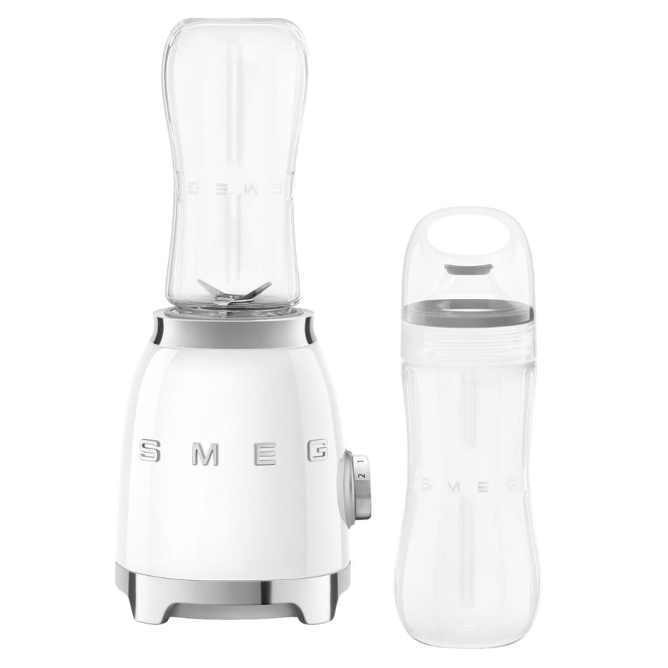 בלנדר Smeg PBF01WHEU לבן עם שני בקבוקי To-Go בנפח 600 מל