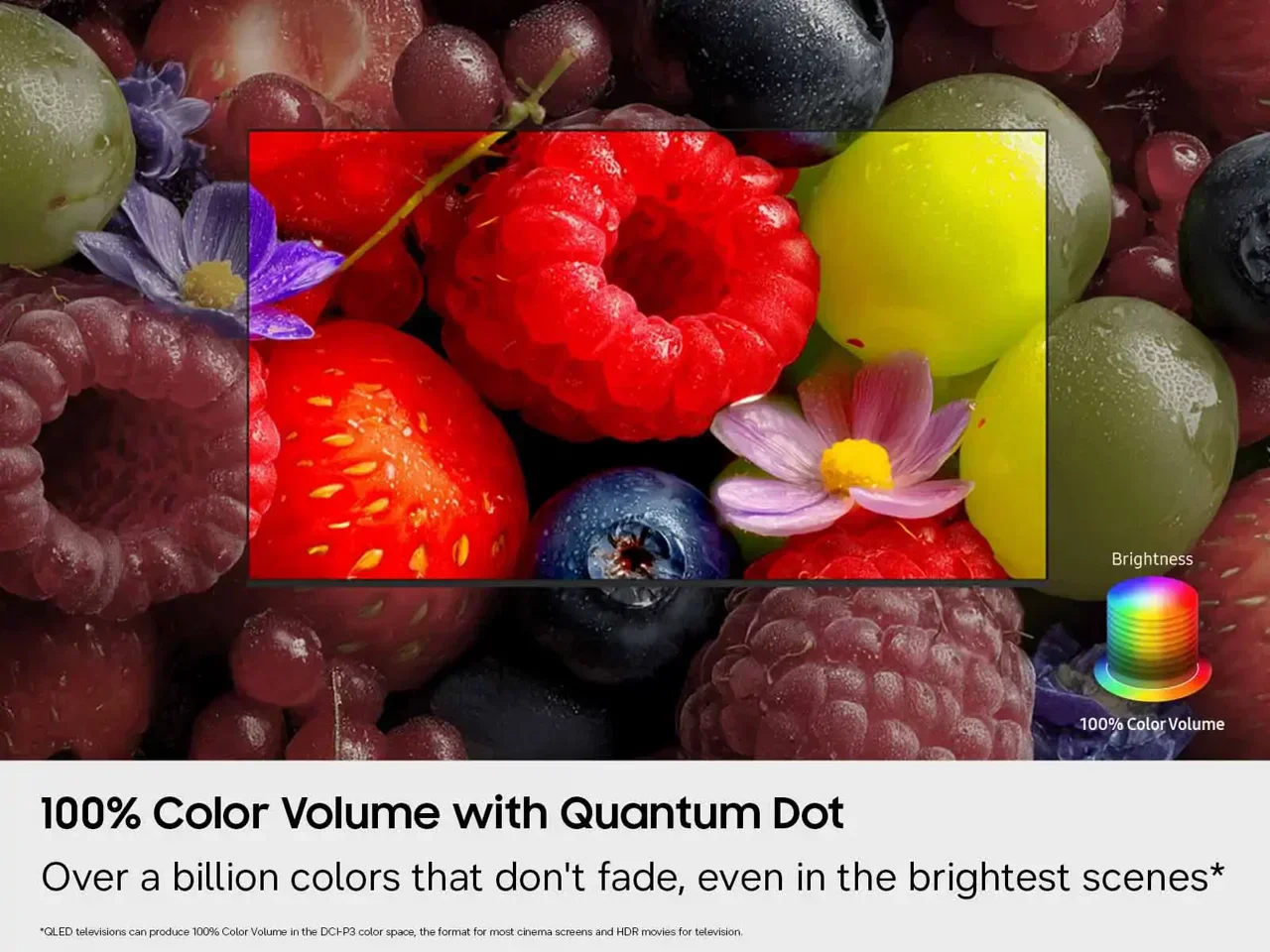 100% Color Volume with Quantum Dot – QE75QN70H טלוויזיה חכמה Samsung QE75QN70H 75 אינץ׳ Neo QLED 4K – 100% נפח צבע עם Quantum Dot