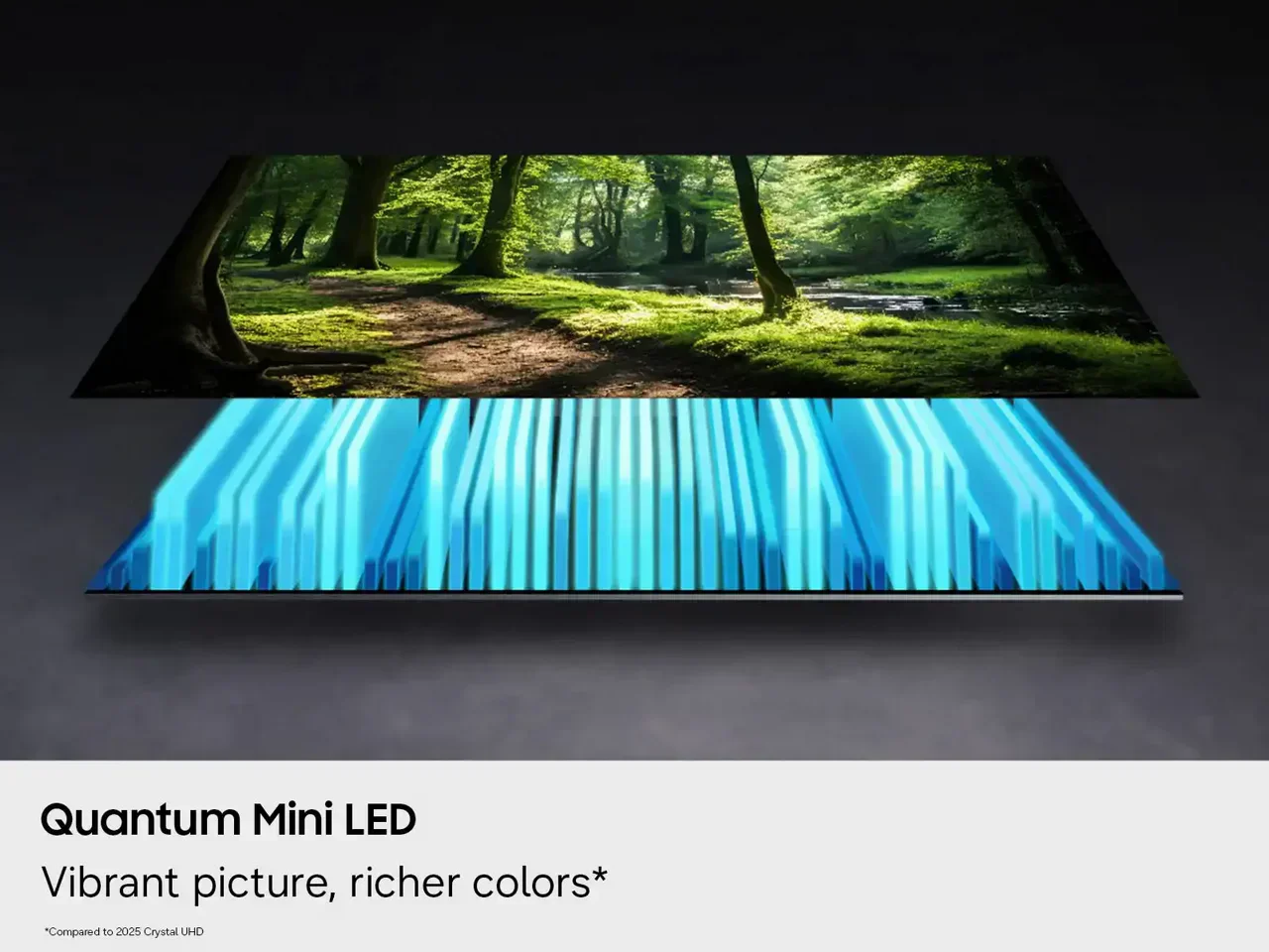 Quantum Mini LED – Samsung QE75QN70H טלוויזיה חכמה Samsung QE75QN70H 75 אינץ׳ Neo QLED 4K – תאורת Quantum Mini LED לניגודיות מדויקת