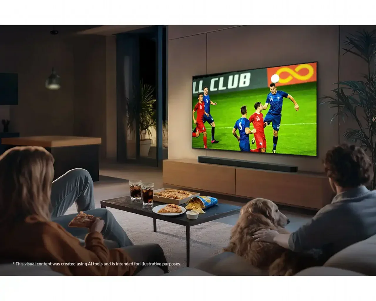 Samsung QE85QN80H 85 אינץ׳ Neo QLED QN80H 4K Vision AI – צפייה משפחתית בכדורגל עם AI Soccer Mode Samsung QE85QN80H 85 אינץ׳ Neo QLED QN80H 4K Vision AI – צפייה משפחתית בכדורגל עם AI Soccer Mode