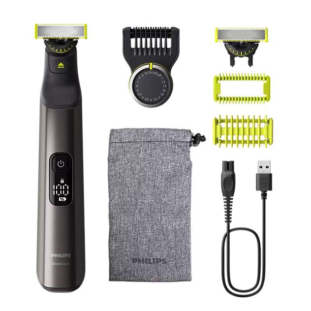 Philips OneBlade Pro 360 QP6552/15 - תמונת מוצר ראשית Philips OneBlade Pro 360 QP6552/15 מכשיר גילוח ועיצוב לפנים ולגוף