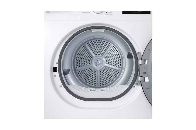תוף מייבש כביסה LG RH8N15WH במבט קדמי