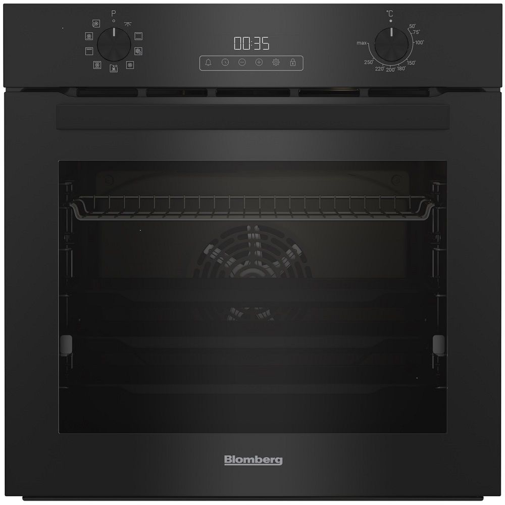 תנור בנוי Blomberg ROEN8207IL – גימור שחור, 72 ליטר עם Air Fry