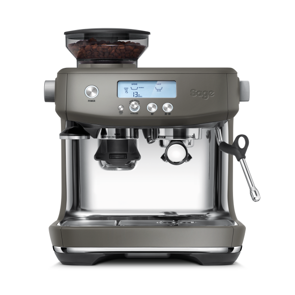מכונת קפה טוחנת Sage Barista Pro SES878BST בגימור שחור - מבט חזיתי מכונת קפה טוחנת Sage Barista Pro SES878BST בגימור שחור - מבט חזיתי