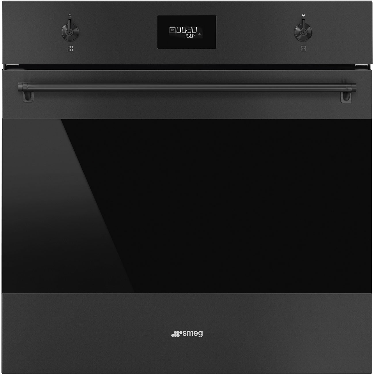 תנור בנוי פירוליטי SMEG SFP6301TVN שחור מט 60 ס״מ תמונה ראשית