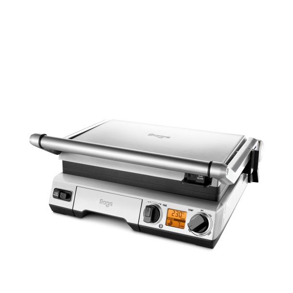 טוסטר גריל לחיצה מקצועי SAGE Smart Grill SGR820BSS בעיצוב נירוסטה יוקרתי
