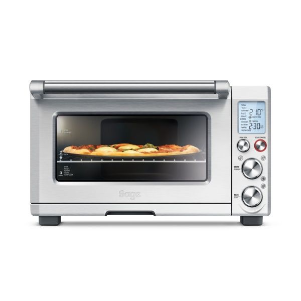 Sage SOV820BSS – קיבולת לפיצה עד 33 ס״מ טוסטר אובן Sage SOV820BSS נירוסטה עם פיצה בתא האפייה